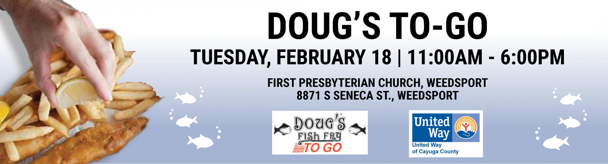 Doug's ToGo Fundraiser! United Way of Cayuga County